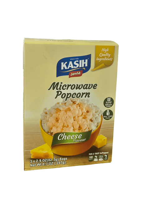 Kasih Microwave Popcorn Cheese 1x3 Bags of 247g (Exp: 01/2027) - 2kShopping