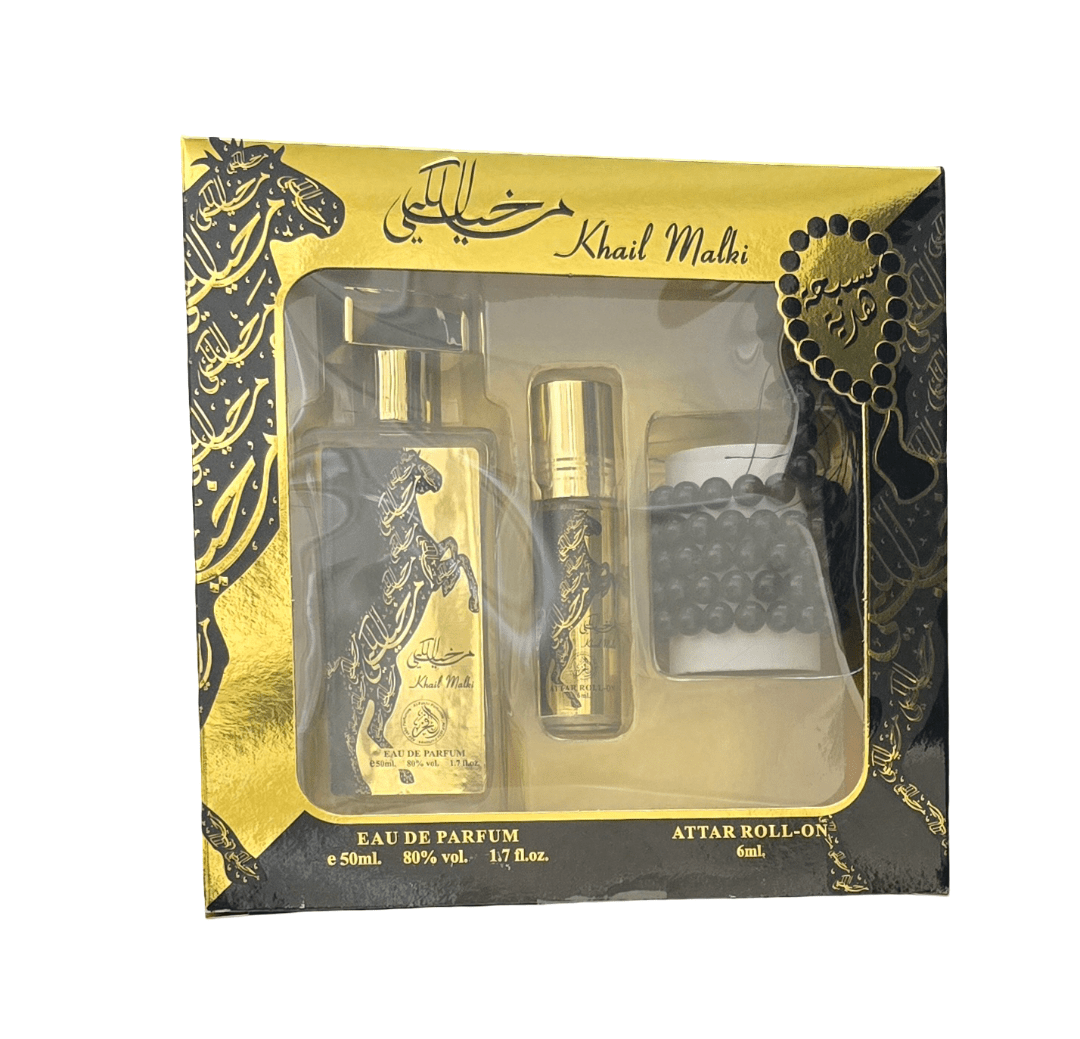 Khail Malki Perfume Gift Set (Attar Roll on 6ml+Eau De Parfum 50ml) - 2kShopping