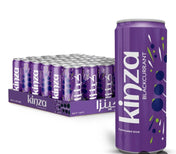 Kinza Blackcurrant Carbonated Drink Box of 30 x 250ml | كينزا بطعم التوت بري - 2kShopping