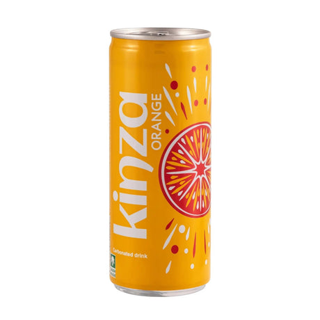 Kinza Orange Drink 250ml | كينزا بطعم البرتقال - 2kShopping
