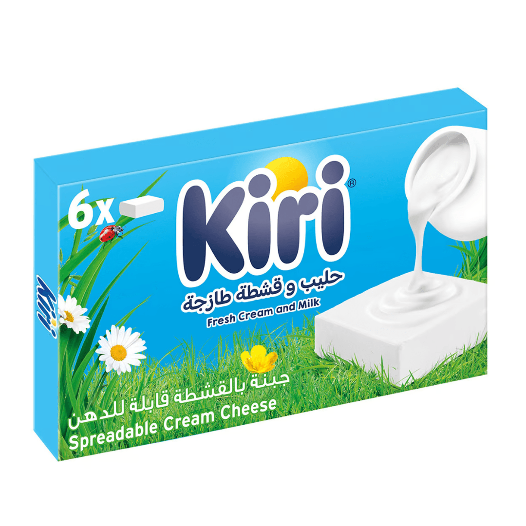 Kiri Spreadable Cream Cheese 6pcs - 2kShopping