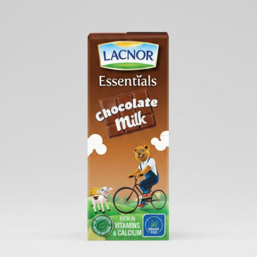 Lacnor Chocolate Flavoured Milk 180 ml     - 2kShopping