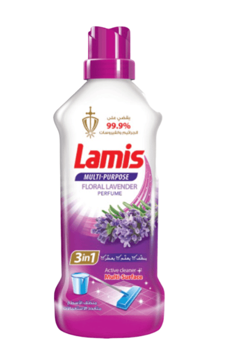 Lamis Multi Purpose Cleaner Lavender 900ml | لميس منظف متعدد الاستعمالات لافندر - 2kShopping