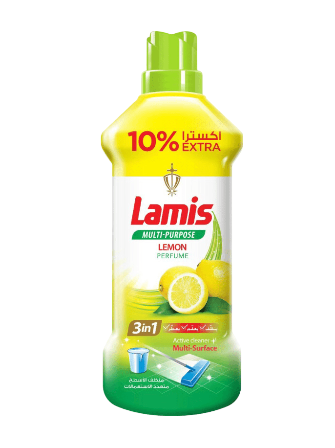Lamis Multi Purpose Cleaner Lemon 2000ml | لميس منظف متعدد الاستعمالات ليمون - 2kShopping
