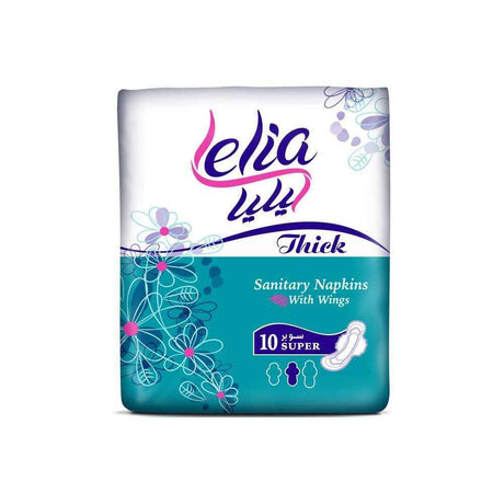 Lelia Thick Long Sanitary 12X10 Pads 260mm | فوط نسائية سميكة طويلة قياس 260 مم - 2kShopping