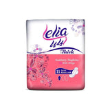 Lelia Thick Regular Sanitary 10X11 Pads 225mm | فوط نسائية سميكة عادية 225 مم - 2kShopping
