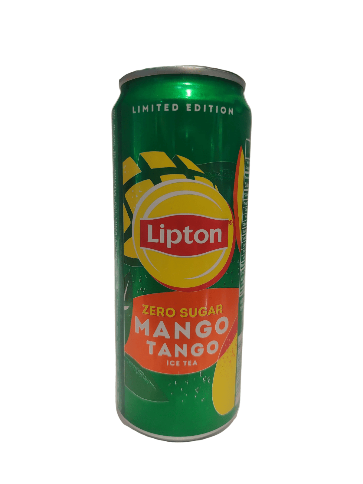 Lipton Ice Tea Zero Sugar Mango Tango 320ml|ليبتون شاي مانغو خال من السكر - 2kShopping