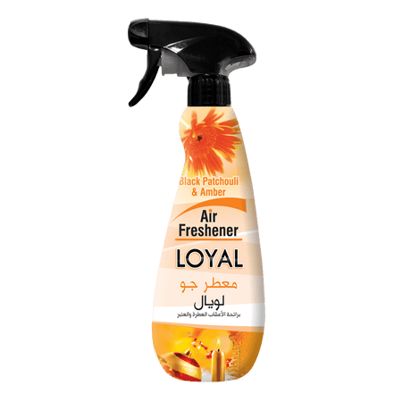 Loyal Air Freshener Black Patchouli & Amber 450ml | لويال معطر جو - 2kShopping