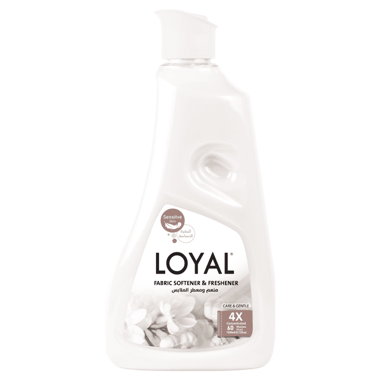 Loyal Fabric Softener Care & Gentle 750ml | لويال منعم ومعطر الملابس الابيض - 2kShopping