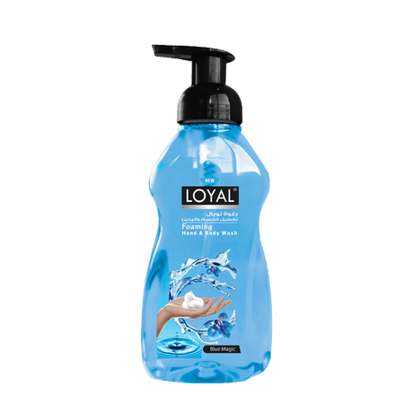 Loyal Foaming Hand & Body Wash Blue Magic 500ml | لويال لغسيل الجسم واليدين الازرق - 2kShopping