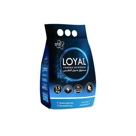 Loyal Laundry Detergent Powder 1.5Kg | لويال مسحوق غسيل الملابس - 2kShopping