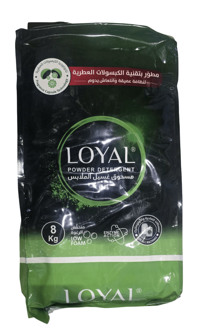 Loyal Laundry Detergent Powder 8Kg (Green) - 2kShopping