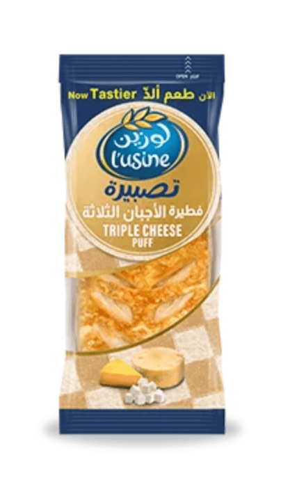 Lusine Triple Cheese Puff 100g | فطيرة الأجبان الثلاثة - 2kShopping