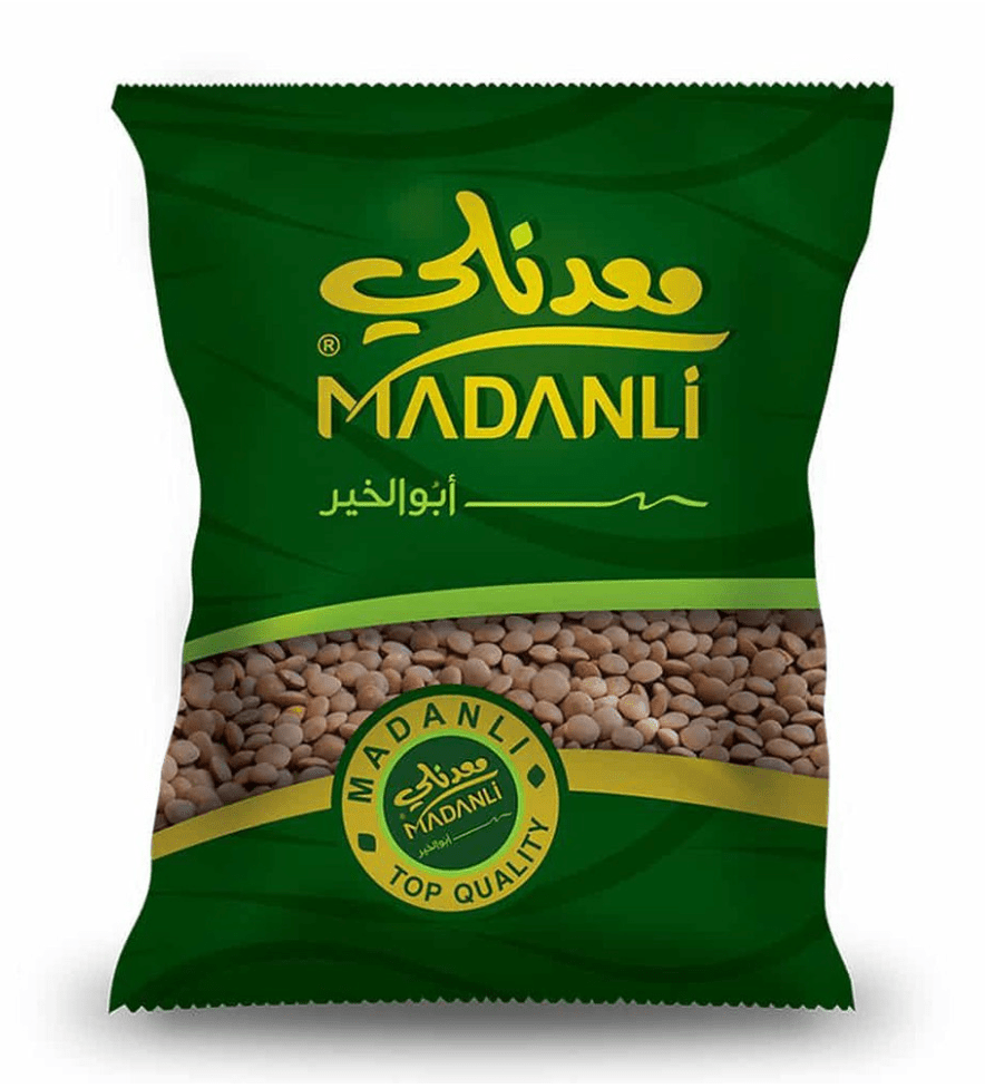 Madanli Brown Lentils 1Kg | معدنلي عدس بني - 2kShopping