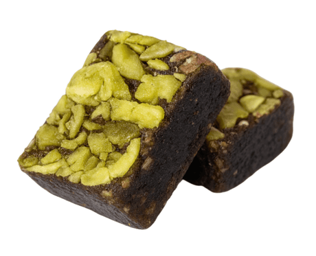 Malban Pieces with Fig & Almond Topped with Pistachio 1Kg | قطع الملبن بالتين واللوز وقطع الفستق - 2kShopping