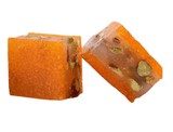 Malban Pieces with Pistachio Topped with Apricot Paste Squares 1Kg | قطع الملبن بالفستق الحلبي مغطاة بقمر الدين - 2kShopping