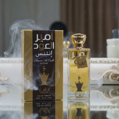 Manasik Ameer Al Oud Intense Perfume 100ml - 2kShopping