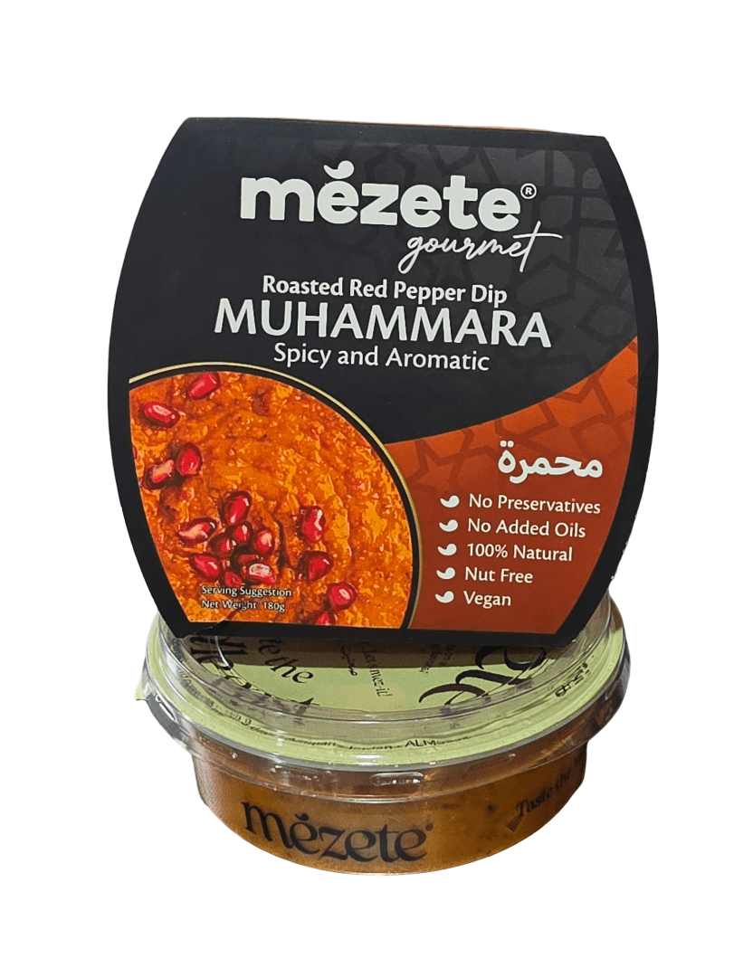 Mezete Gourmet Muhammara Spicy And Aromatic 180g (Exp: 1/2026) | مزيت محمرة - 2kShopping