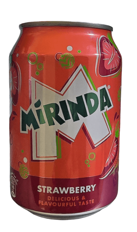 Mirinda Strawberry 300ml can - 2kShopping