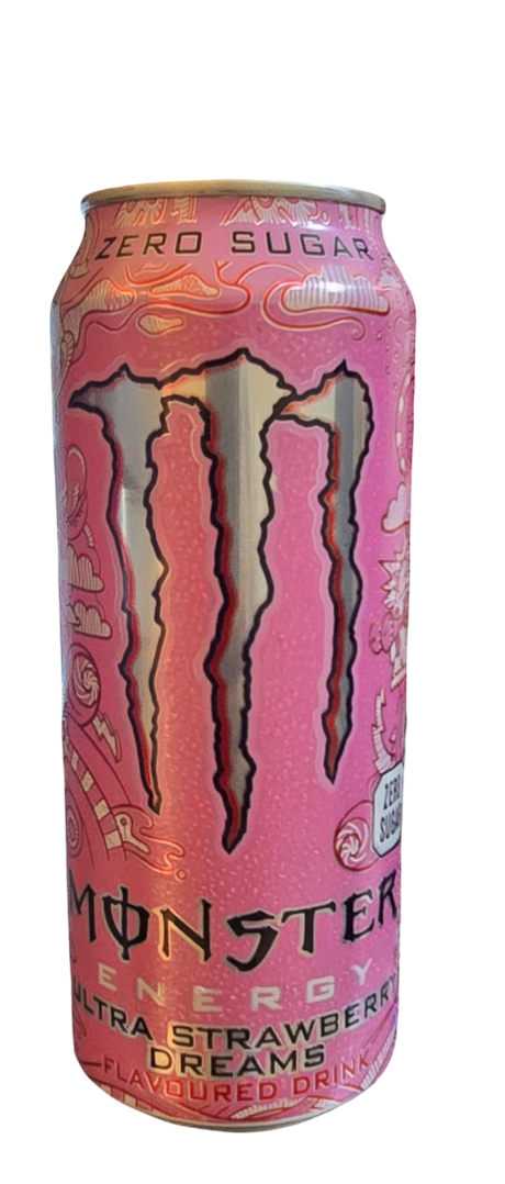 Monster Zero Sugar Energy Ultra Strawberry Dreams 500Ml - 2kShopping