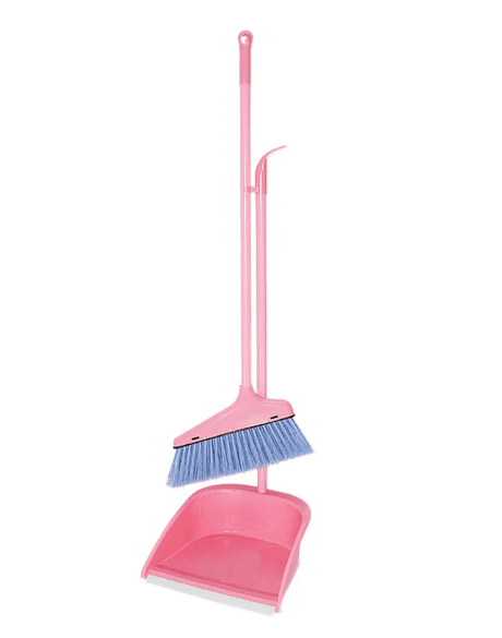 Moonlight Dustpan with Brush Set Long | طقم مكنسة وجاروف طويل - 2kShopping