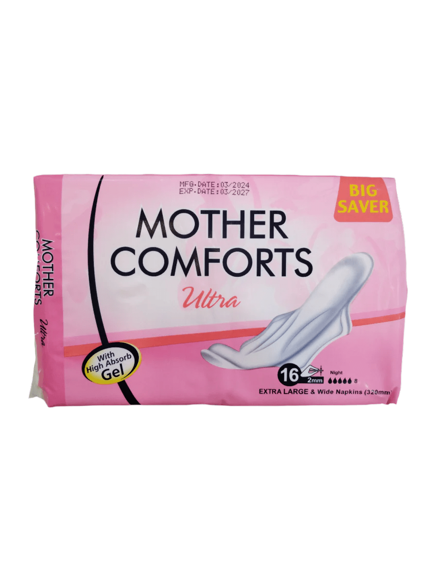 Mother Comforts Pads 320mm Pack of 16 | فوط نسائية - 2kShopping