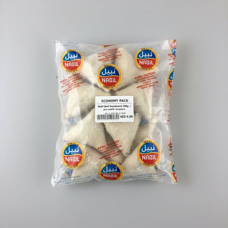 Nabil Beef Sambousik 300g Exp: 30/11/26 | نبيل سمبوسك باللحم - 2kShopping