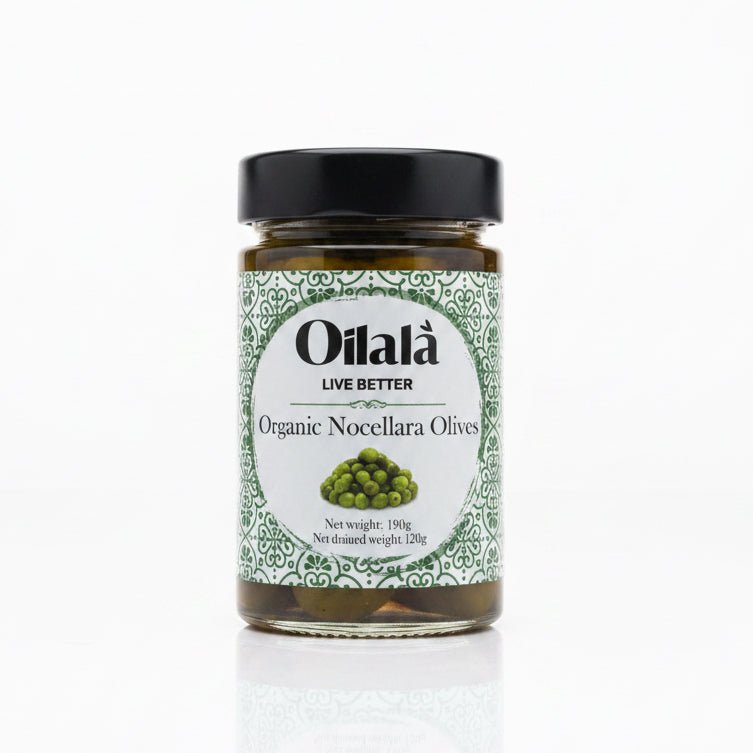 Organic Green Olives - Italian Nocellara Variety 190g - 2kShopping