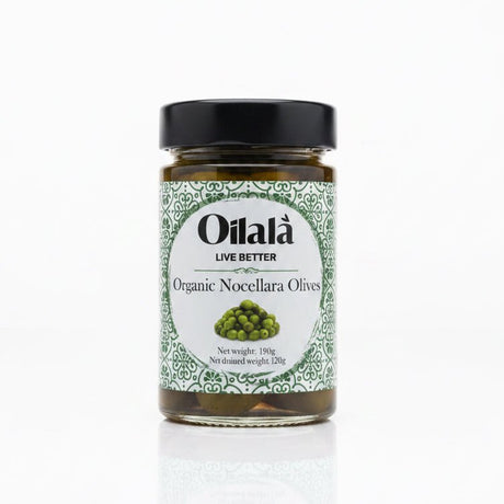 Organic Green Olives - Italian Nocellara Variety 190g - 2kShopping