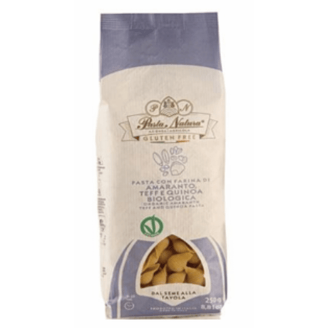 Organic Vegan Amaranth, Teff & Quinoa Pasta 250g | معكرونة نباتية عضوية من الأمارانث والتيف والكينوا - 2kShopping