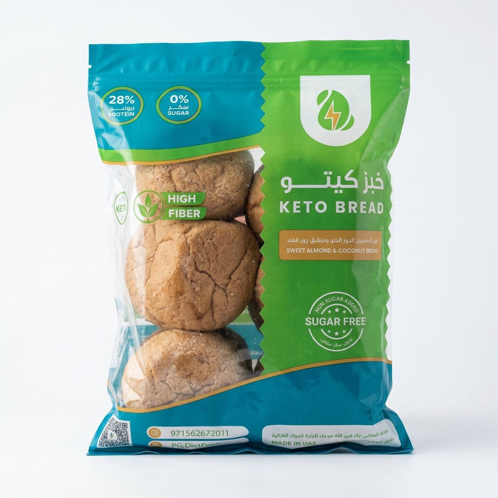 Power Glow Keto Burger Bread | باور جلو خبز برجر كيتو - 2kShopping