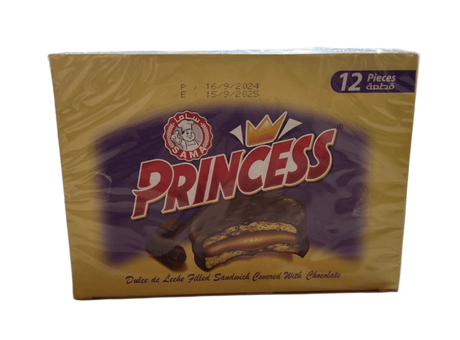 Princess Chocolate Mini Wafer 12 x 20g | برنسيس ويفر الشوكولاتة صغير - 2kShopping