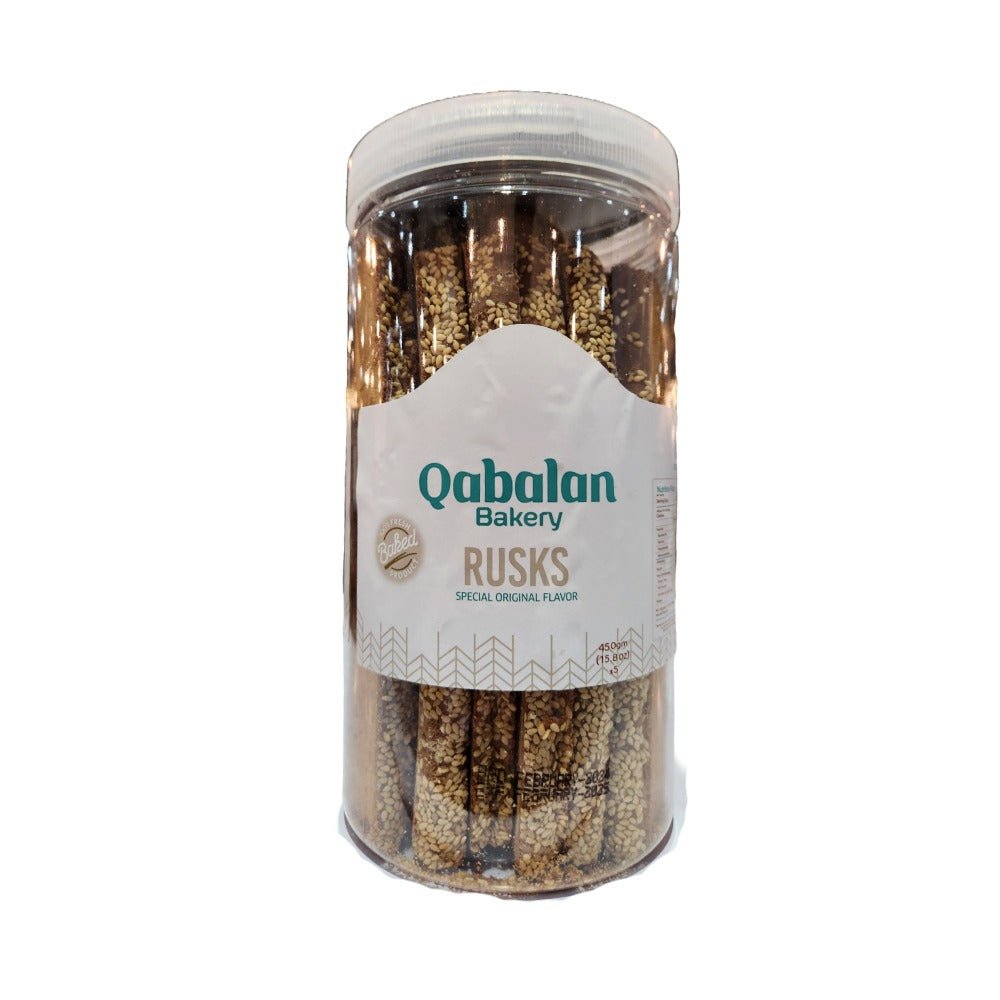 Qabalan Rusks with Sesame 450g | قبلان كعك قرشلة بالسمسم - 2kShopping