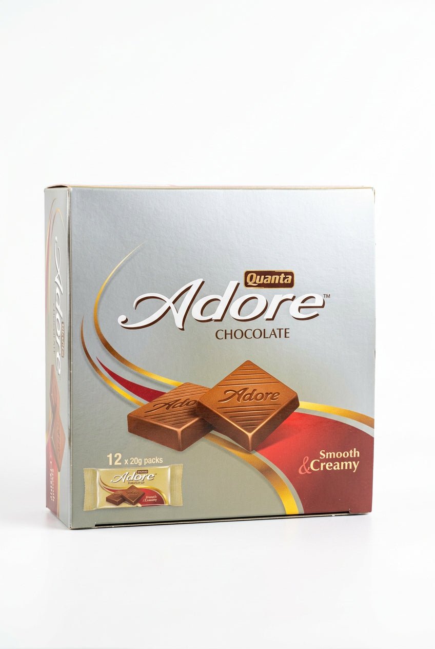Quanta Adore Chocolate Smooth & Creamy 12 x 26g | كوانتا أدور شوكولاتة سموث آند كريمي 12 × 26 جم - 2kShopping
