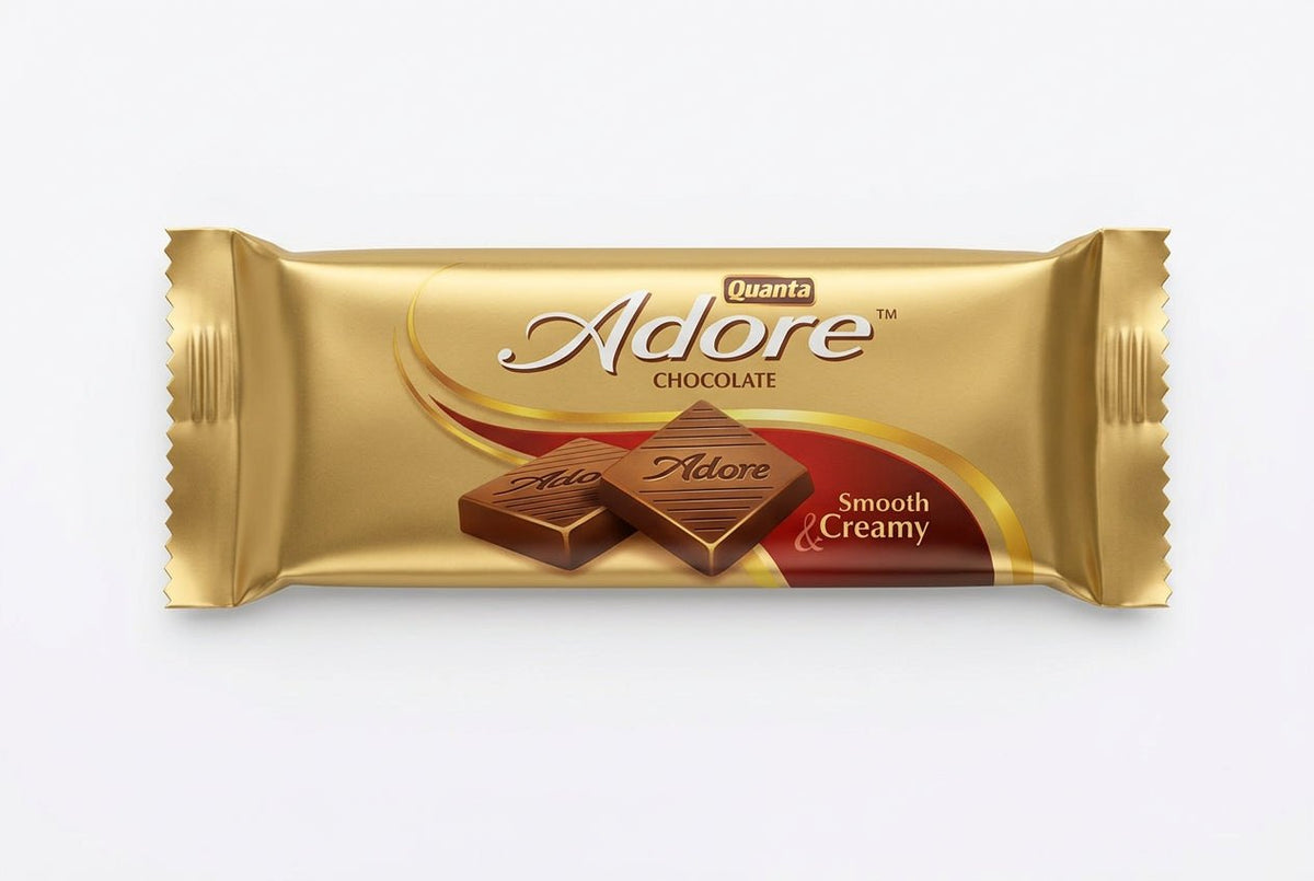 Quanta Adore Chocolate Smooth & Creamy 26g | كوانتا أدور شوكولاتة سموث آند كريمي 26 جم - 2kShopping