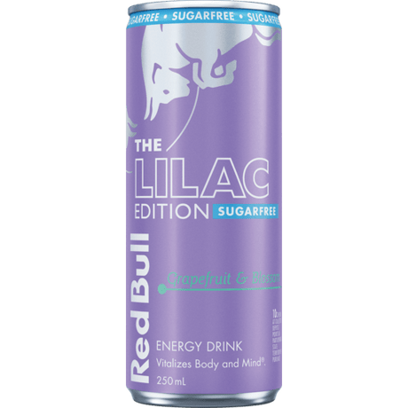 Red Bull The Lilac Edition Sugar Free Grapefruit & Blossom 250Ml - 2kShopping