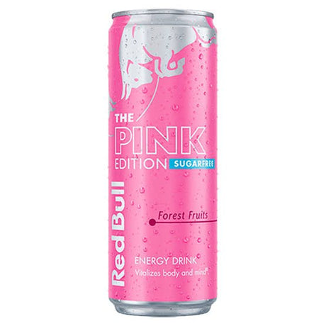 Red Bull The Pink Edition Sugar Free Forest Fruit 250Ml - 2kShopping