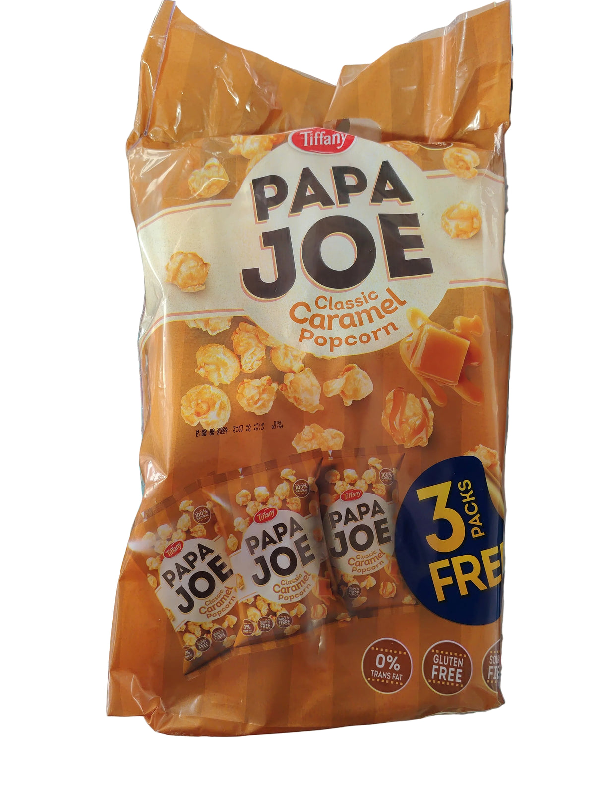 Tiffany Papa Joe Classic Caramel Popcorn Poly Bag 15*25G