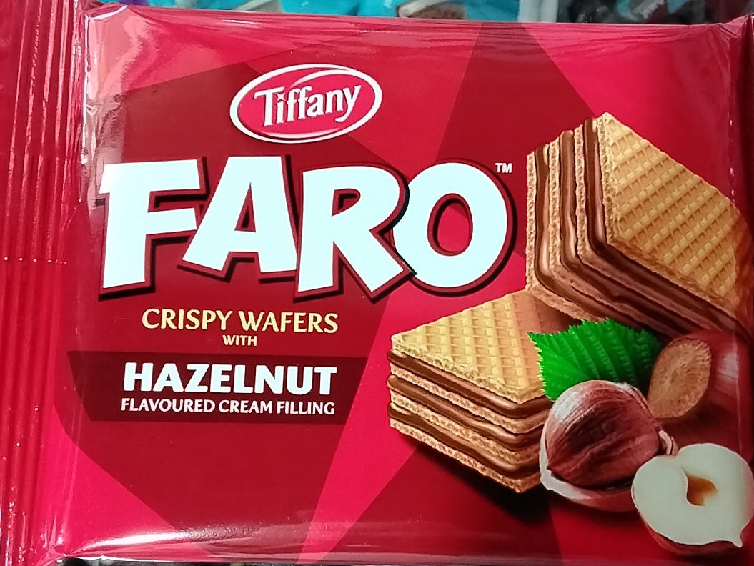 Tiffany Faro Crispy Wafer Hazelnut 40G