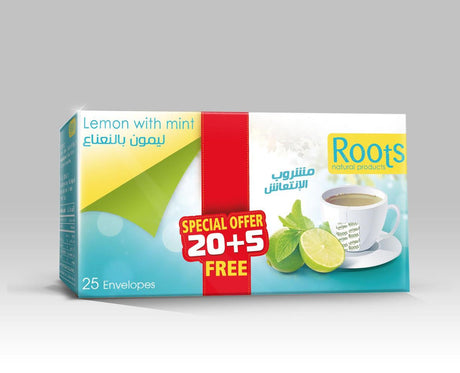 Roots Lemon with Mint Tea 25bags - 2kShopping