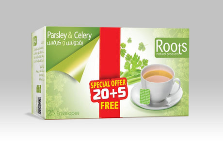 Roots Parsley & Celery Tea 25bags - 2kShopping