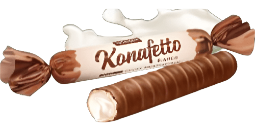 Roshen Konafetto Blanc Bag 1Kg | روشن أصابع وافل بالكريمة - 2kShopping