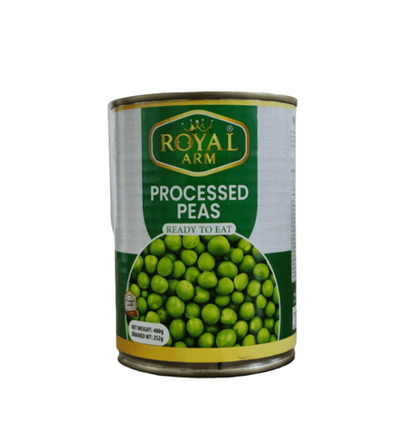 Royal Arm Green Peas 400g | رويال ارم بازيلاء - 2kShopping