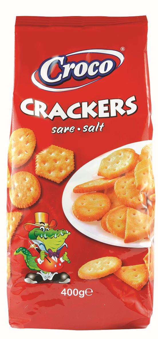 Croco Crackers Salt 400g | كروكو كراكر مملحة - 2kShopping
