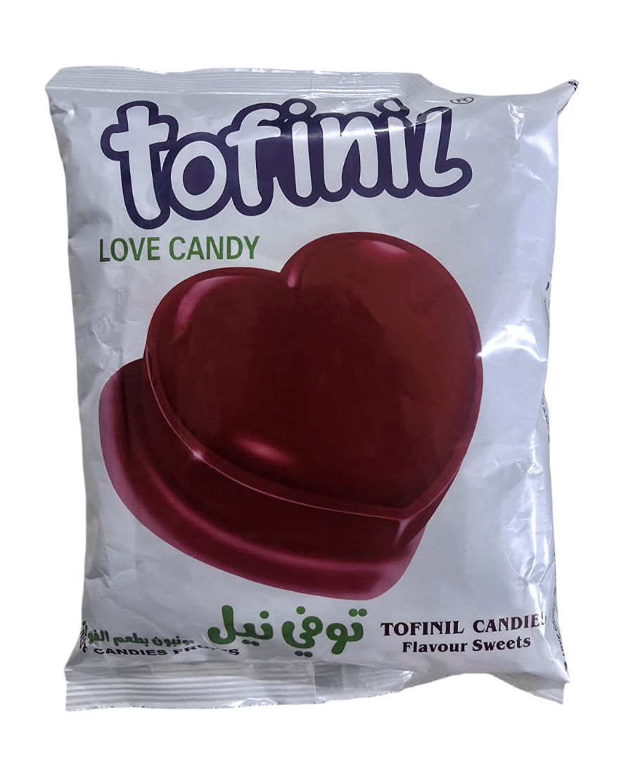Tofinil Heart Candy Bag 450g|توفي نيل لوف كاندي - 2kShopping