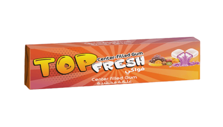 Top Fresh Gum Stick Fruit 5g | توب فريش علكة فواكه - 2kShopping