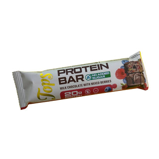Tops Protein Bar Milk Chocolate with Mixed Berries 6...