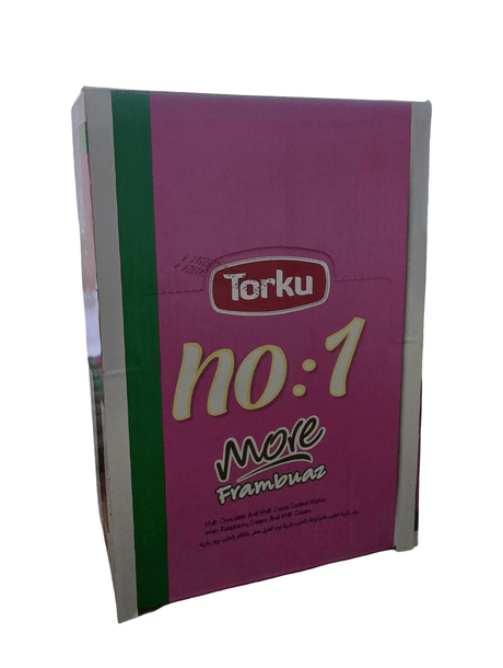 Torku No. 1 More Frambuaz Raspberry & Cream 25g*24pcs - 2kShopping