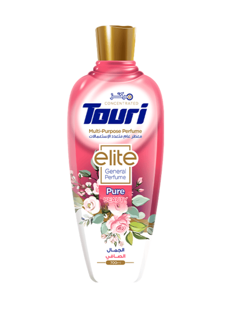 Touri Elite Perfume Pure Beauty 700ml | توري ايليت معطر متعدد الاستعمالات الجمال الصافي - 2kShopping