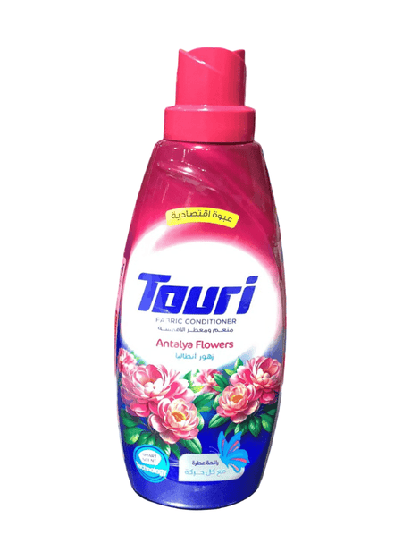 Touri Fabric Softener Antalya Flowers 1500ml | توري منعم ومعطر الاقمشة زهور انطاليا - 2kShopping